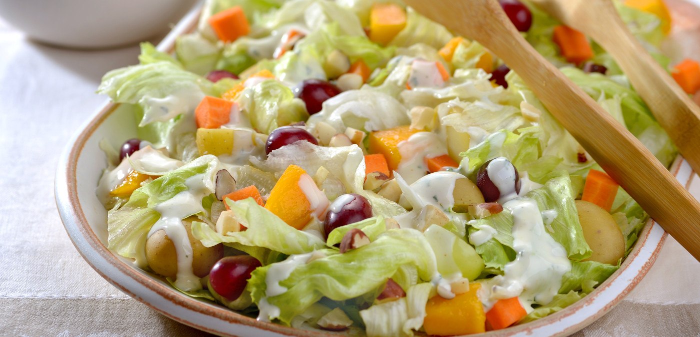 Salada de Legumes com Hortelã