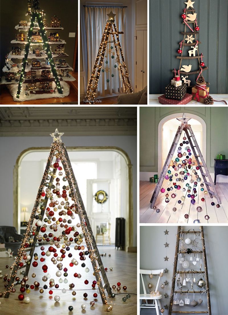 Árvore de Natal na Escada